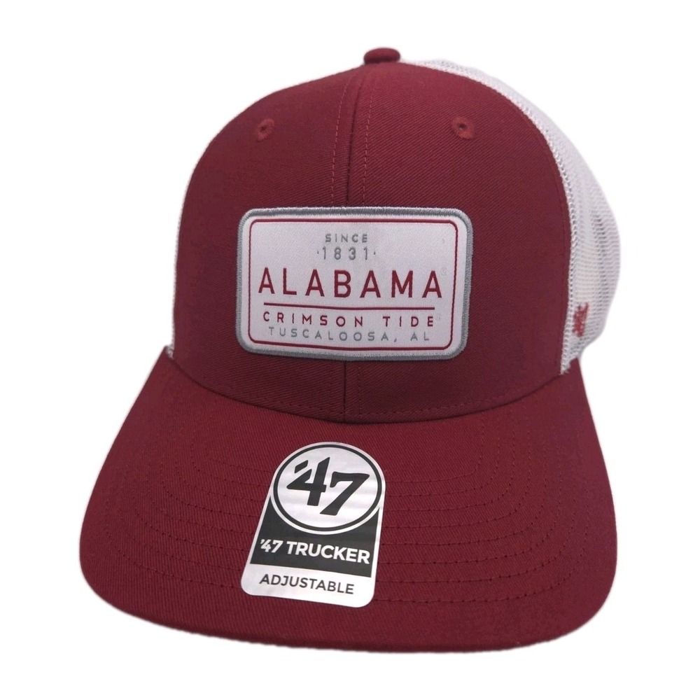 '47 Brand Alabama Crimson Tide Convoy Trucker‎ Hat Cap Men's Adjustable Snapback